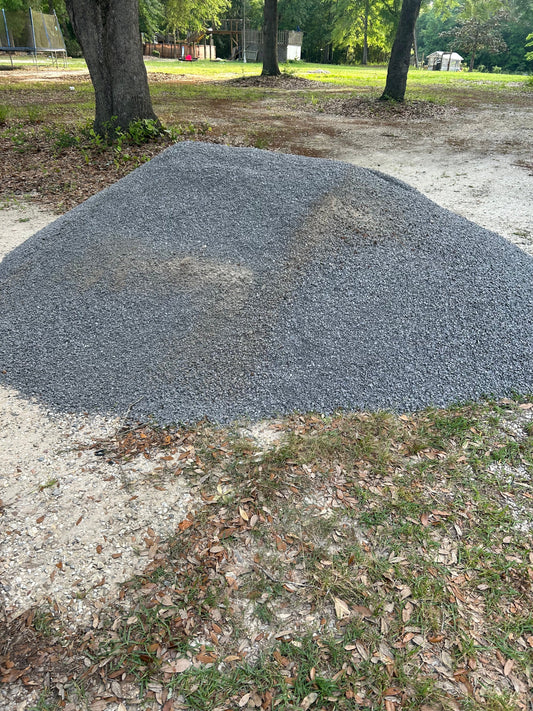 Bulk #89 limestone delivered by the ton on the Mississippi Gulf Coast