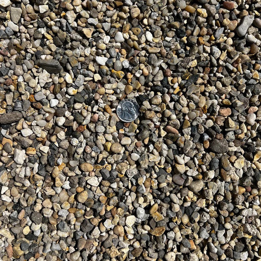 River Gravel 3/8 inch pea gravel